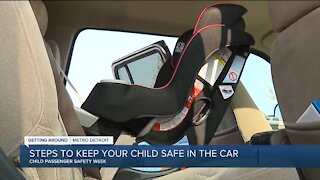 Steps to keep your child safe in the car