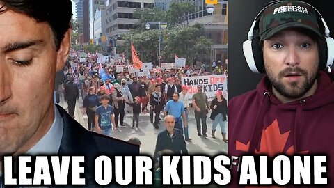WATCH Millions Of Canadians Protest JUSTIN TRUDEAU