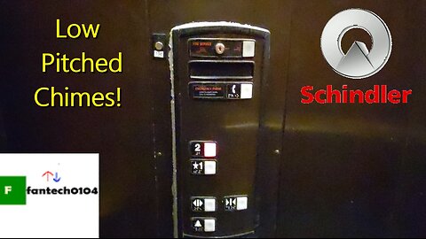 LOW PITCHED CHIMES! Schindler Hydraulic Elevator @ Wegmans - Williamsville, New York