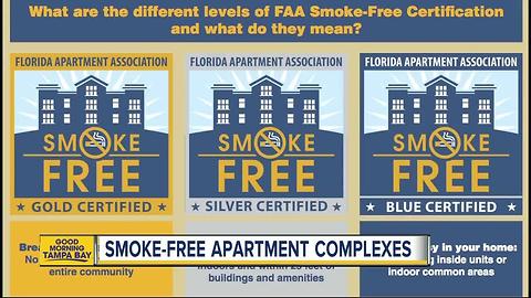 Local group encouraging apartment complexes to ban smoking