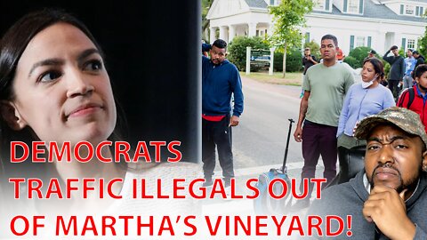 Liberals Accuse Ron DeSantis of Human Trafficking As They KICK OUT Illegals From Martha's Vineyard