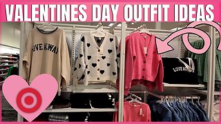 TARGET | VALENTINES DAY OUTFIT IDEAS | BARBIE PINK CLOTHES | STORE WALK THRU | #target