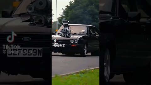 A UK Classic 80s Car with A Giant Blower Fitted. #cars #automotive #automobile