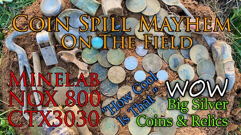 Coin Spill Hayhem Metal Detecting Part2
