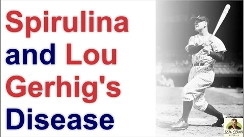 Spirulina and Lou Gehrig's Disease #als #lougehrigsdisease #spirulina #cyanobacteria