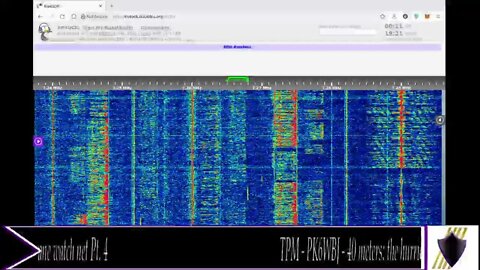 TPM - PK6WBJ - Hurricane net 40M KN4QCK KiwiSDR Pt 4