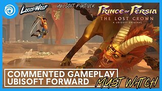 Prince of Persia The Lost Crown - Reveal Commented Gameplay | Ubisoft Forward (FIRST LOOK REACTION)
