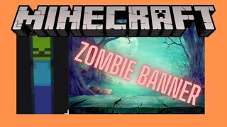 Minecraft: How To Make A Zombie Banner