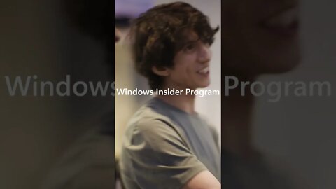 Windows Insider Program #shorts