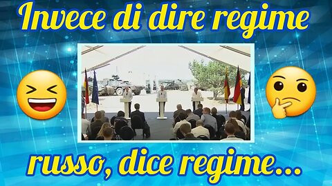 La strana gaffe del Segretario generale della Nato