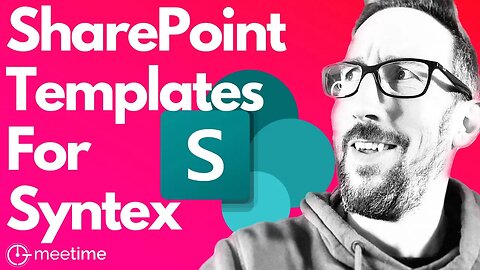 SharePoint Site Templates And Syntex