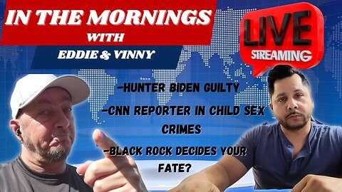 In the Mornings with Eddie and Vinny | Hunter, black rock and the Doomsday