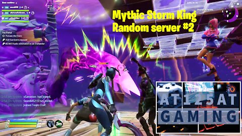 Fortnite Mythic Storm King. High ping random server #2
