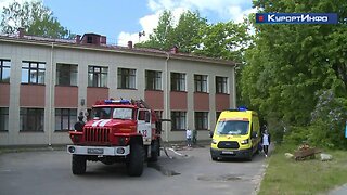 Противопожарную эвакуацию провели в поликлинике №69 города Зеленогорска