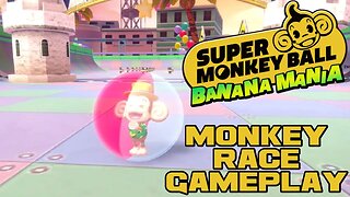 Super Monkey Ball: Banana Mania - Monkey Race - PlayStation 4 Gameplay 😎Benjamillion