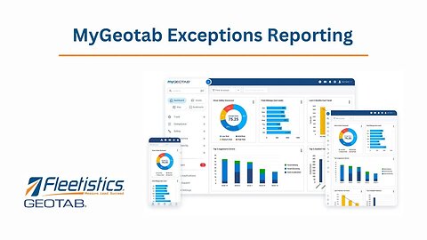 024 - MyGeotab Exceptions Reporting