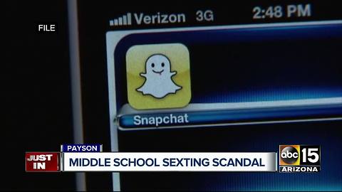 Middle school sexting scandal in Payson