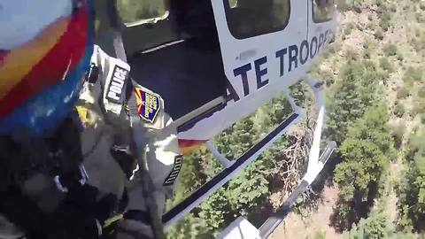 Ranger performs high altitude rescue