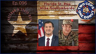 2 Cops 1 Donut ep096: From Military Hero to Florida St. Rep. Mike Giallombardo