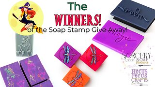 Winners of the October Stamp Give Away! | Hocus Pocus | Sorcery Soap