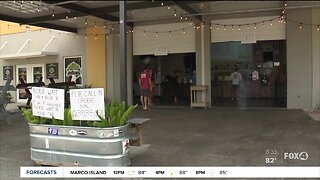 Fort Myers Brewing host drive thru food drive