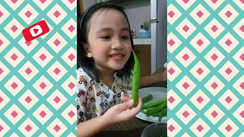 " Dianne's Eating Okra " Yummy for her!