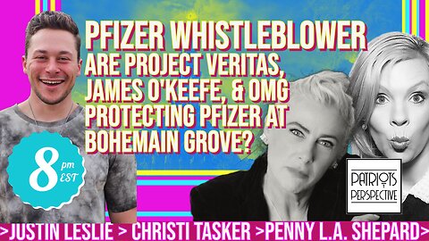 Project Veritas Pfizer Whistleblower Justin Leslie Megaphone re: Vaccines NOT Safe or Effective