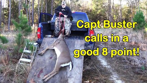 Capt Buster calls in a Good Freezer Buck!