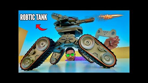 I Bought Dubai AI Robotic Mechanical RC Tank With Traxx - Chatpat toy TV