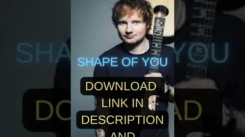 ED Sheeran - Shape of you - Free Download Music #shorts