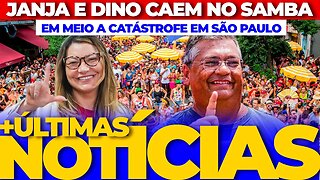 JANJA E DINO CAEM NO SAMBA EM MEIO A TRAGÉDIAS EM SÃO PAULO + AS ÚLTIMAS NOTÍCIAS