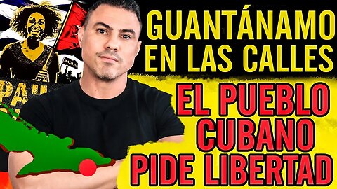 😆Guantánamo en las CALLES. El PVEBL0 cubano pide libertad😆