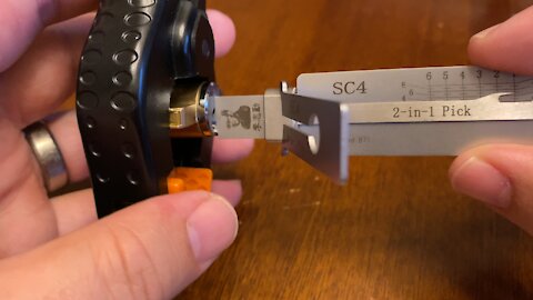 Decoding Schlage 6-pin lock with Lishi SC4