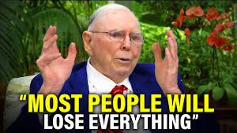 Charlie Munger predicts a horrible ECONOMIC CRISES!!!! Where everything will colapse
