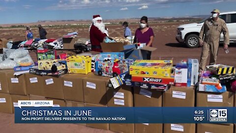 Veteran nonprofit brings Christmas in June to Navajo Nation