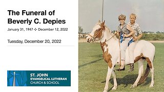 The Funeral of Beverly C. Depies — Tuesday, December 20, 2022