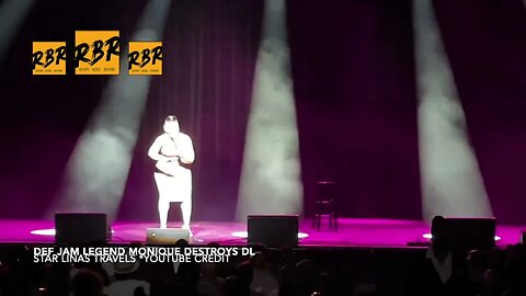 MONIQUE - ATTACKS DL HUGHLEY IN DETROIT!!! - fox theatre Detroit 2022