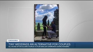 Tiny Weddings offers alternative to couples affected by COVID-19