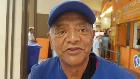 SOUTH AFRICA - Cape Town - Mohammed 'Boeta' Cassiem, the ice cream seller, at Newlands (Video) (dw8)