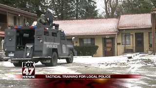 Police use old inn for tactical training