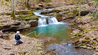 FLY FISHING HEAVEN! || Clear water, Small Creeks, and Big Brook Trout