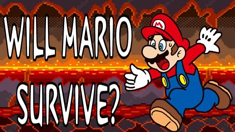 WILL MARIO SURVIVE 100 ROOMS OF ENEMIES?! - Super Mario World Hack