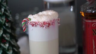 Simply Sweet makes a peppermint fizz cocktail
