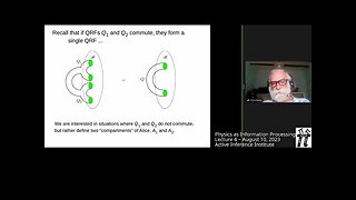 "Physics as Information Processing" ~ Chris Fields ~ Lecture 4