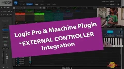 Get Creative with Logic Pro & Maschine Plugin: External Controller Integration