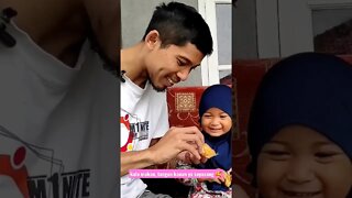 kalo makan tangan kanan ya sayang #shorts #tvqia #moslem