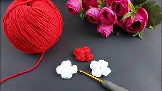♾️How to crochet tiny flowers