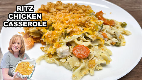 Ritz Creamy Chicken & Pasta Casserole