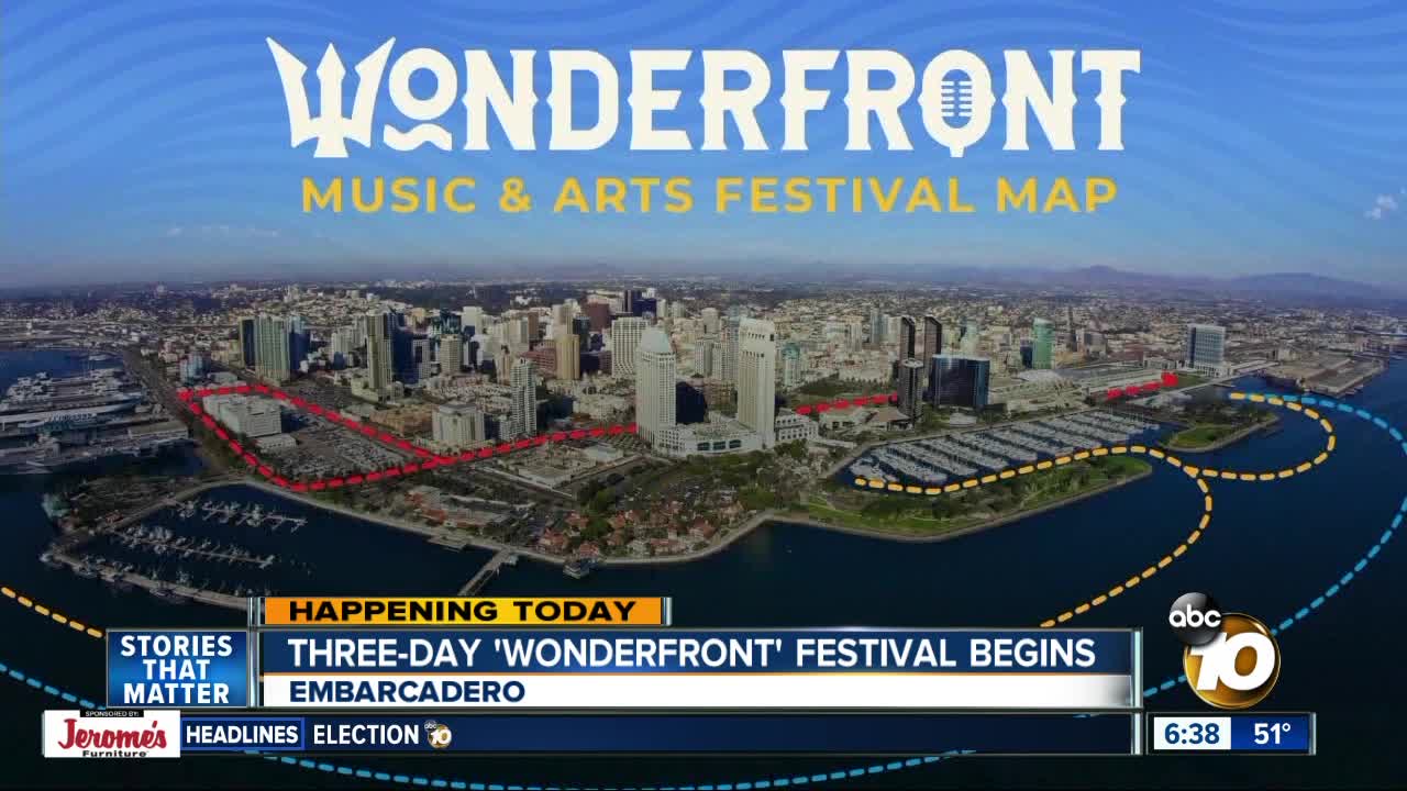 3-day Wonderfront festival kicks off in San Diego