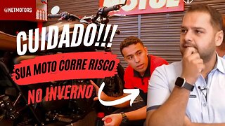 CUIDADOS COM A MOTO NO INVERNO ! O QUE FAZER ? #ficadica 🏍